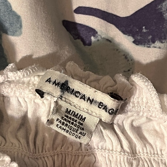 White American eagle crop top - Picture 2 of 3